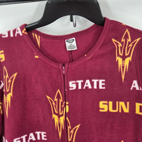 Arizona State Sun Devils NCAA Footed Pajamas Adult One Piece Medium - Picture 1 of 3
